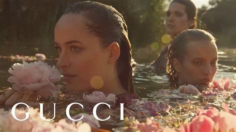 whos in the gucci bloom commercial|Gucci flowers advert.